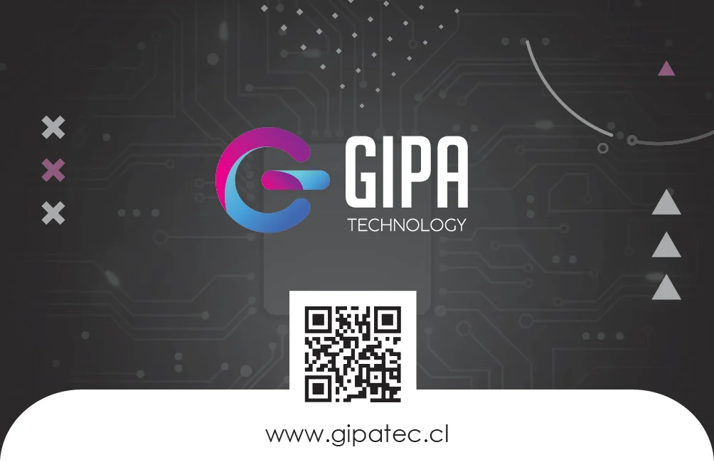 Gipa Technology business card, logo side
